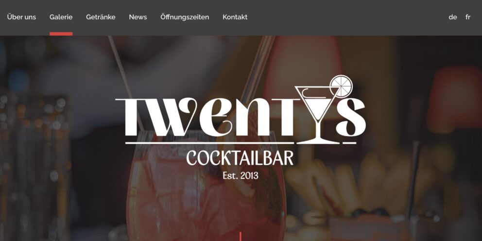 Site Web : Twentys